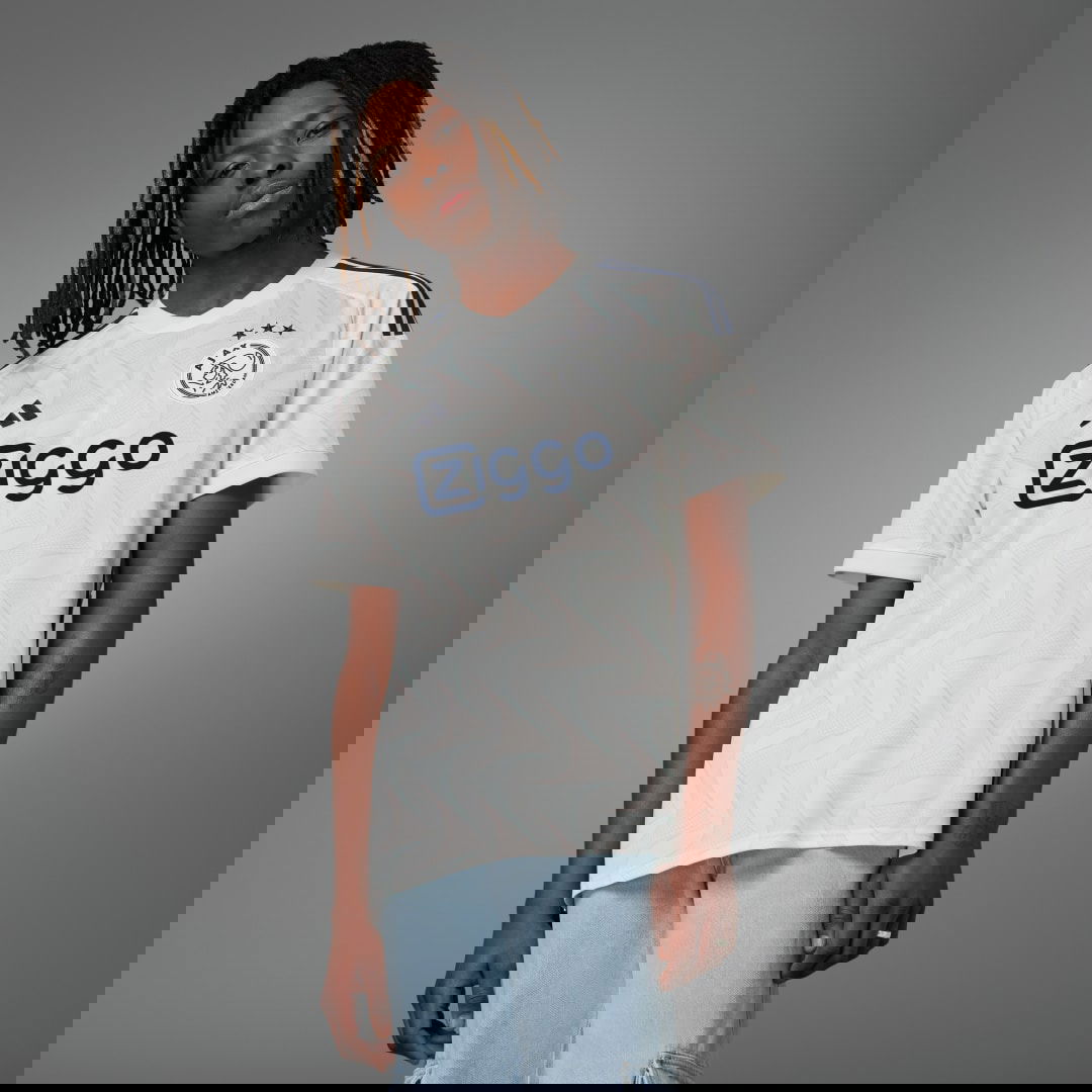 Фланелка adidas Originals Ajax Amsterdam 23/24 Away Jersey Бяло | HZ7717, 1