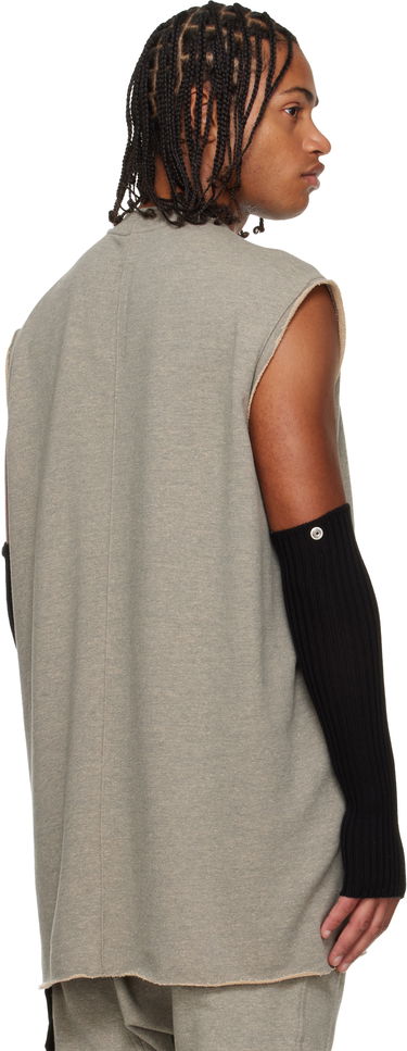 Тениска Rick Owens Rick Owens DRKSHDW Concordians Sleeveless Tarp T-shirt Сиво | DU02E7158 FGM, 2