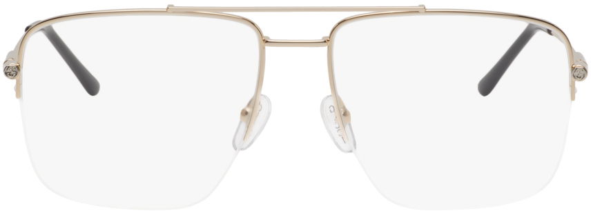 Слънчеви очила Gucci Aviator Glasses Бежово | GG1415O-001, 0