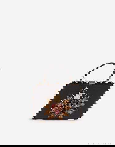 Дамска чанта Dolce & Gabbana Dolce & Gabbana Dolce Box Bag With Patch Heart Черно | BB5970AS11680999, 0