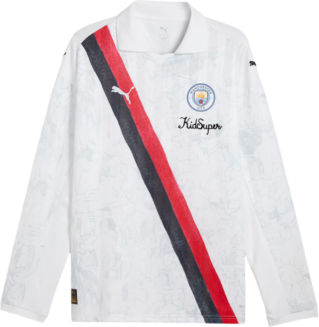 KidSuper MCFC Retro Long Sleeve Shirt