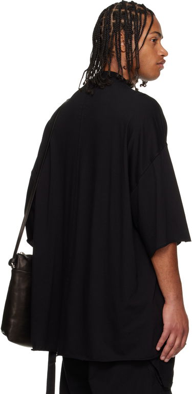 Тениска Rick Owens DRKSHDW Concordians Tommy Oversized Graphic T-shirt Черно | DU02E7259 RNEP2, 2