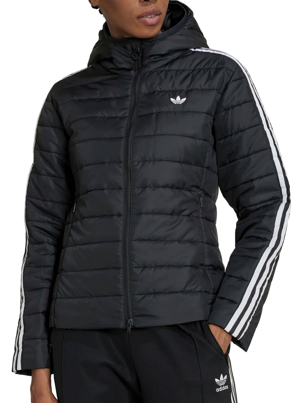 Яке adidas Originals Hooded Premium Slim Черно | hm2612, 0
