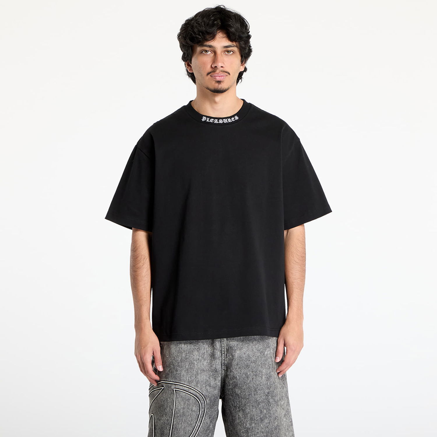Тениска Pleasures PLEASURES Sorrow Heavyweight T-Shirt Черно | P25SU022 BLACK, 0