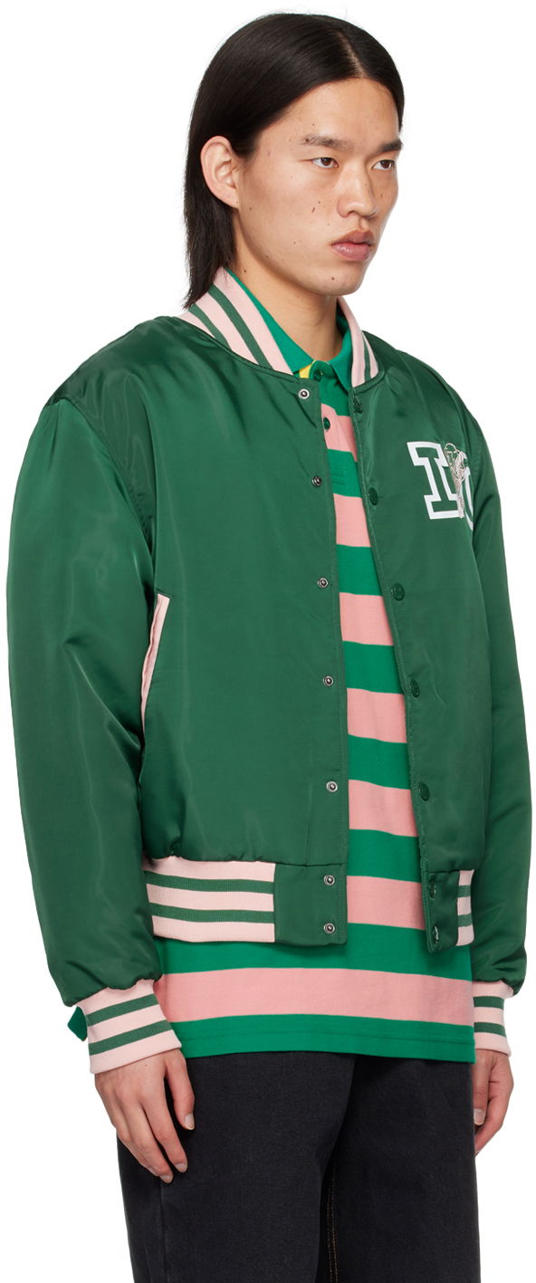 Яке бомбър BBC IceCream ICECREAM 'IC' Classic Bomber Jacket Зелено | IC24201, 1