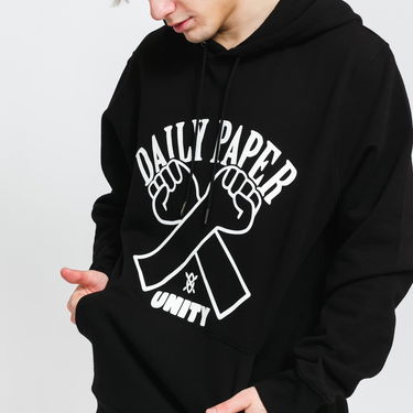 Суитчър DAILY PAPER Milo Hoodie Черно | 2211095, 1