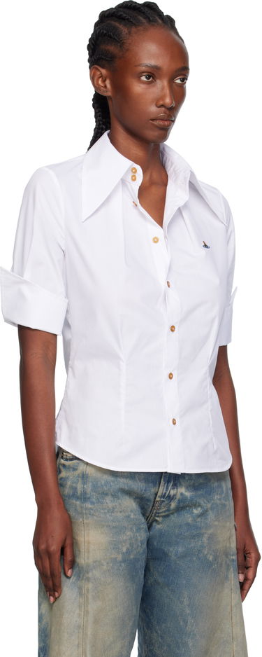 Риза Vivienne Westwood Vivienne Westwood Short Sleeve Violin Shirt Черно | 15010066-W009Q-, 4