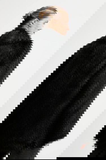 Палта STAND STUDIO Faux Fur Coat Katalina Черно | 66545.9393, 2