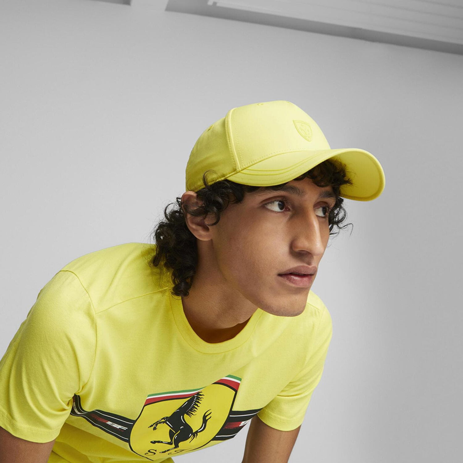 Шапка с козирка Puma Cap Ferrari Sportwear Style Bb Cap Yellow Жълто | 02445406, 1