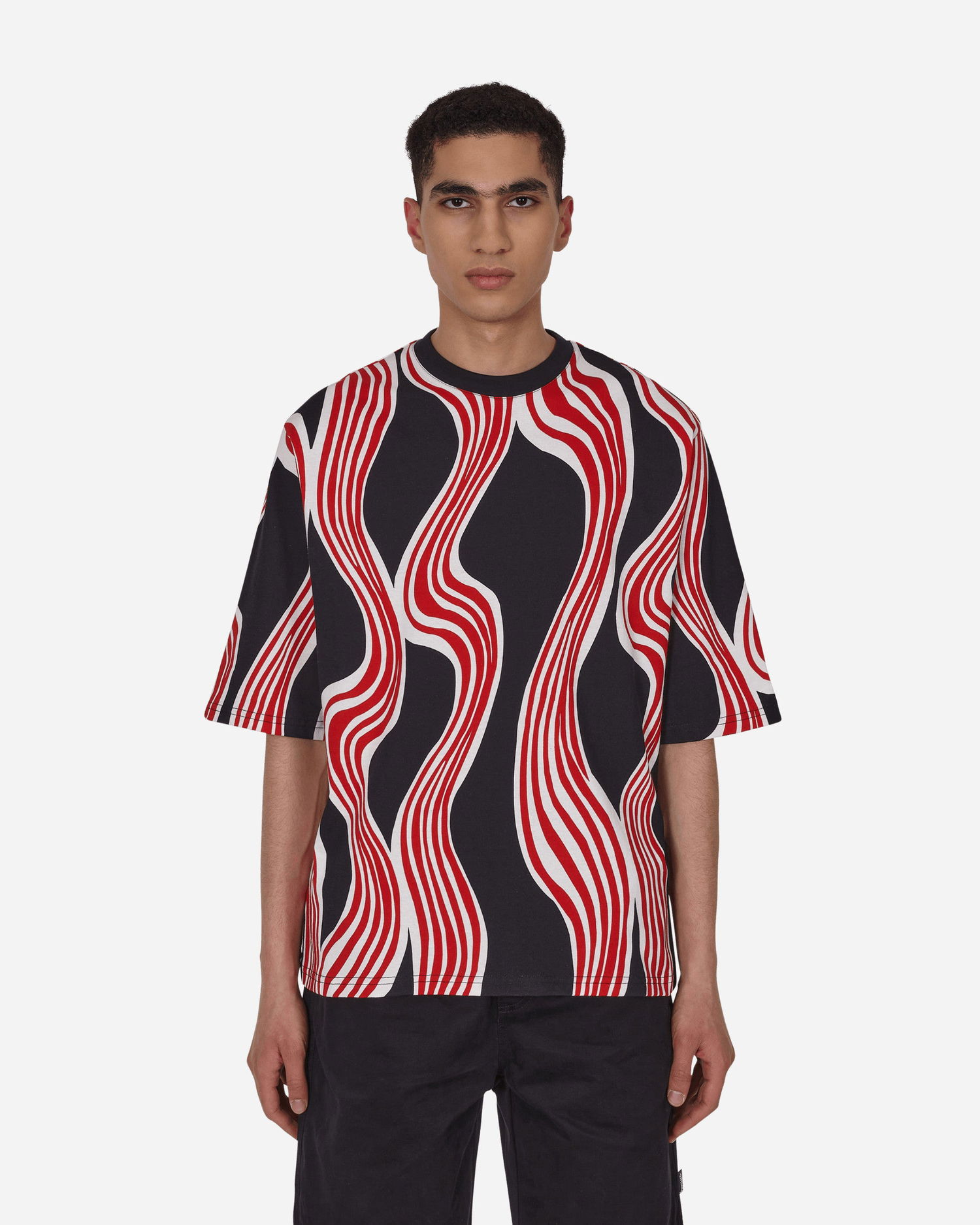 Тениска Moncler x JW Anderson Printed T-Shirt Черно | H209E8C00003 999, 0