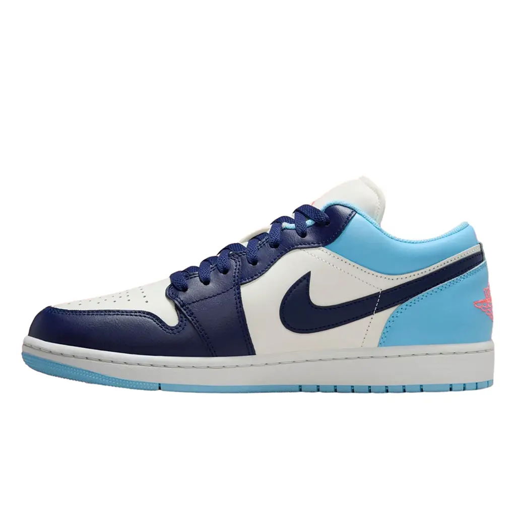 Кецове и обувки Jordan Air Jordan 1 Low "Blue Chill" Тъмно синьо | 553558-149, 0