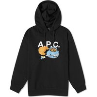 Суитчър A.P.C. END. x Men's 'Coffee Club' Pierre Hoodie Черно | COFAX-H27849-LZZ, 1