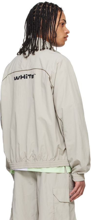 Ветровка Off-White Off-White Split Track Jacket Бежово | OMBD05AS25FAB0010500, 2