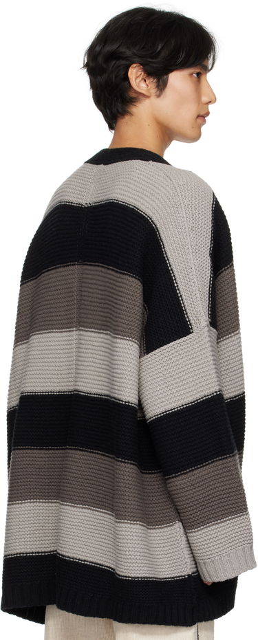 Пуловер Rick Owens Rick Owens Concordians Pitti Striped Knit Cardigan Многоцветен | RU02E1685 KWV, 2