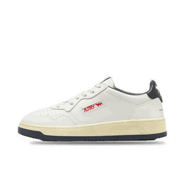 Кецове и обувки Autry Maison kitsune x Medalist Low 'White & Black' Бяло | AULMMK01, 0