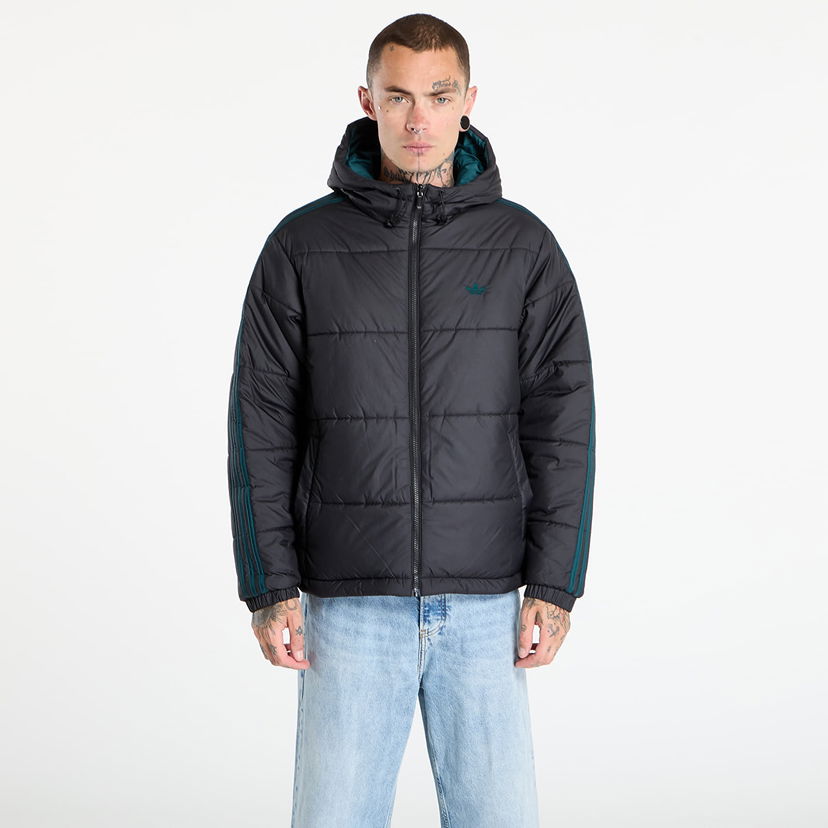 Пухо яке adidas Originals Adicolor Reversible Puffer Jacket Черно | JX6447