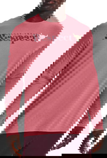 Тениска Under Armour Project Rock Respect Long Sleeve T-Shirt Розово | 1373761-600, 0