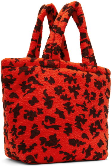 Голяма пазарска чанта ERL ERL Medium Puffer Tote Bag Червено | ERL07K233, 2