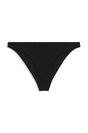 Бански BOSS Ribbed Bikini Bottoms Черно | 50545484, 0