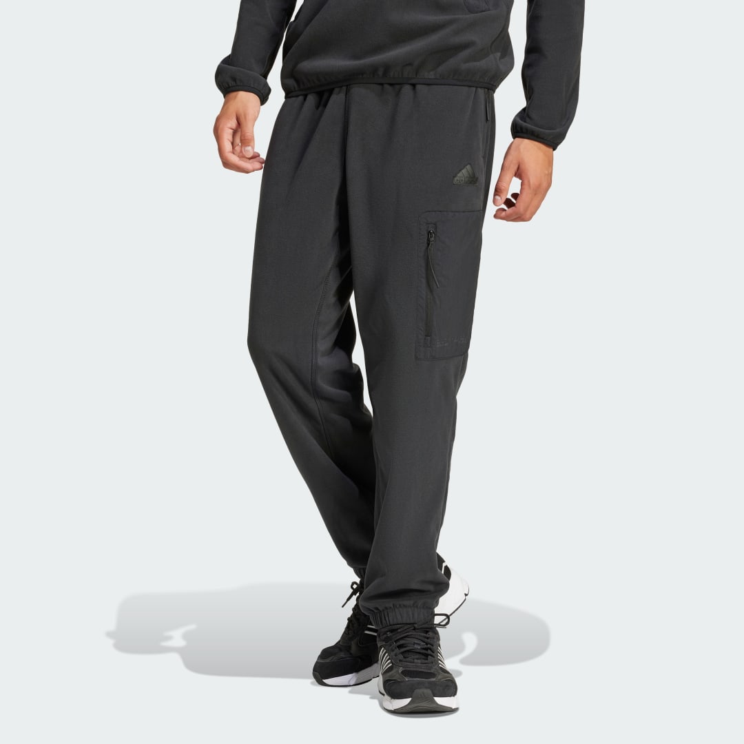 Панталони adidas Performance City Escape Polar Fleece Черно | IY1499, 1