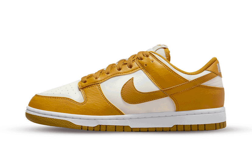 Кецове и обувки Nike Dunk Low Next Nature Phantom Suede Жълто | DN131001