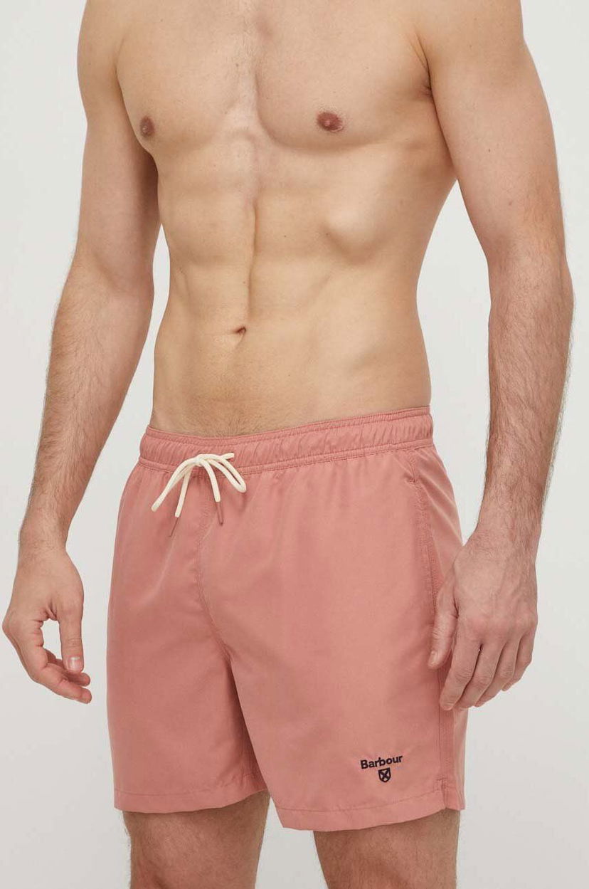 Бански Barbour Swim Shorts Розово | MSW0064