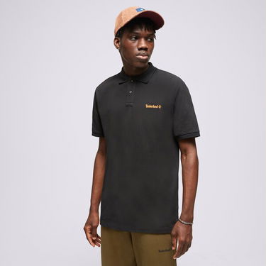 Поло тениска Timberland Small Logo Print T-Shirt Черно | TB0A5PGC0011, 0