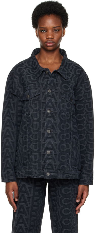 Яке Marc Jacobs Marc Jacobs 'The Monogram' Denim Jacket Черно | D209C14RE22, 0