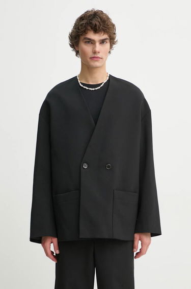Яке Nanushka Nanushka CEDRIC Wool Blend Blazer Черно | NM24FWJK24499, 0