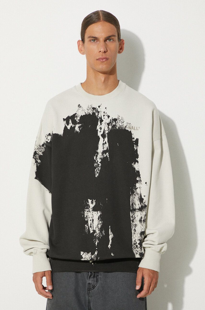 Суитчър A-COLD-WALL* Relaxed Crewneck Graphic Sweatshirt Бяло | ACWMW087, 1