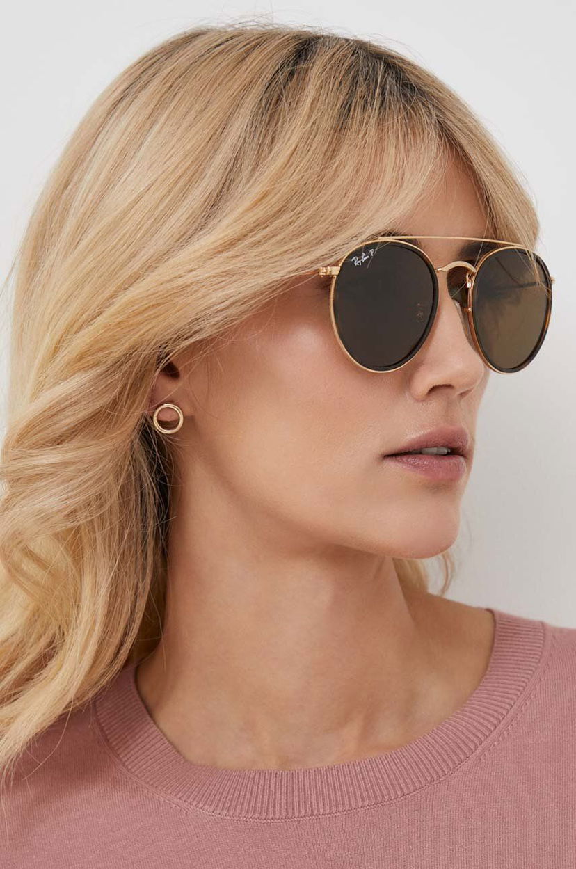 Слънчеви очила Ray-Ban Sunglasses 0RB3647N Кафяво | 0RB3647N