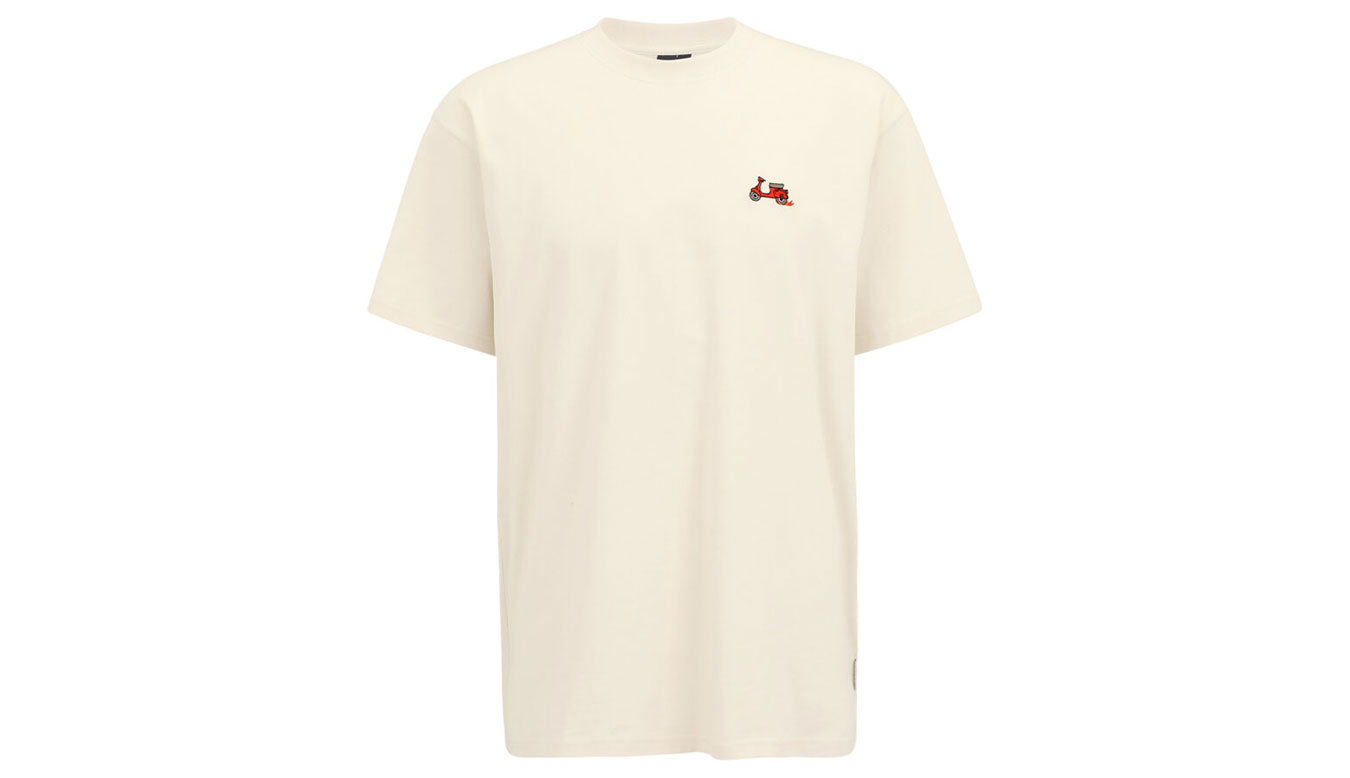 Тениска Irie Daily Scooter T-Shirt Бежово | 115D566-514, 1