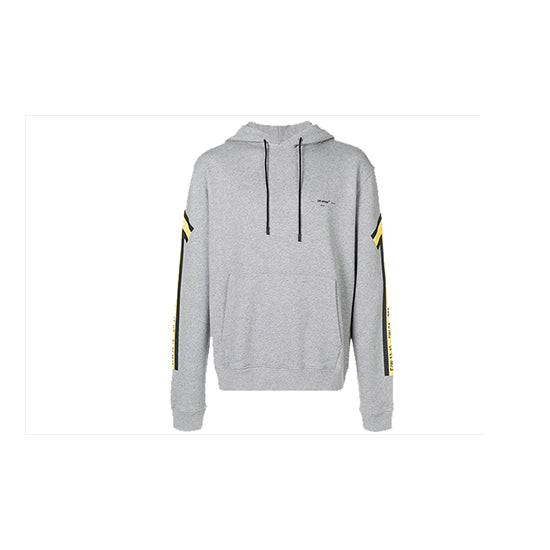 Суитчър Off-White Arrows Normal Fit Hoodie Сиво | OMBB034E181920250760, 0