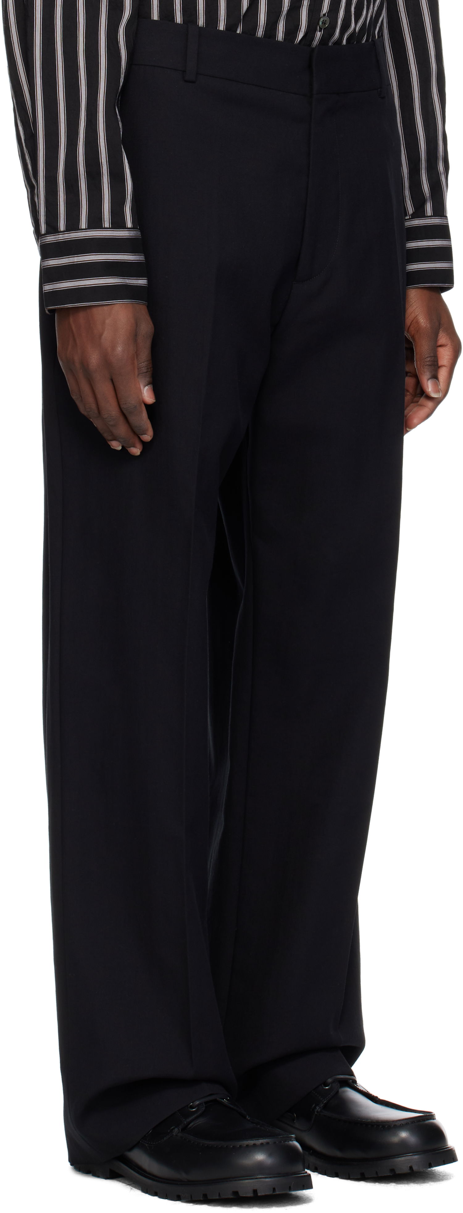 Панталони Studio Nicholson Studio Nicholson Circuit Trousers Черно | CIRCUIT SNM - 1340, 1