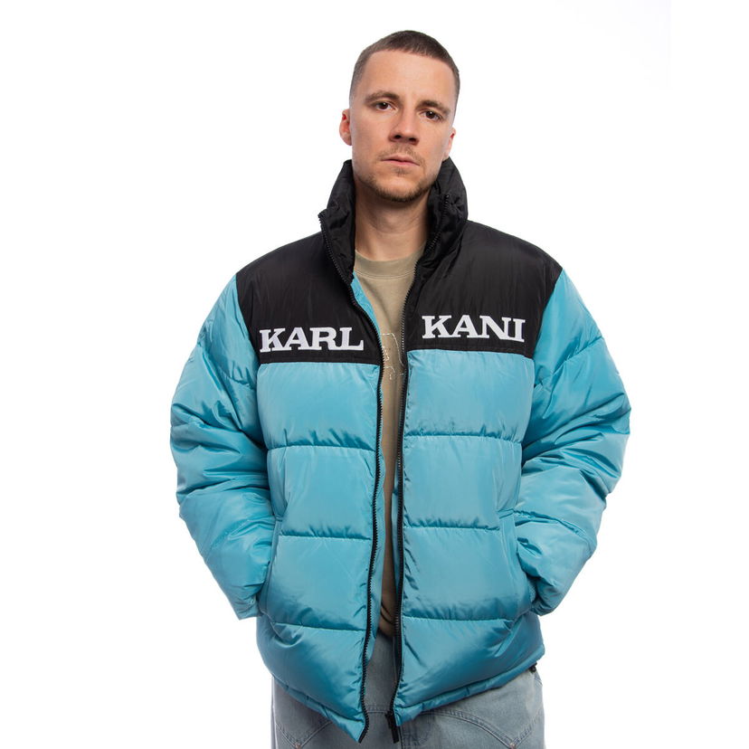 Пухо яке Karl Kani Karl Kani Retro Essential Puffer Jacket Синьо | PD00007604