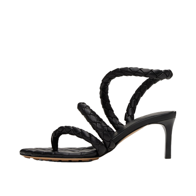 Leaf Heeled Sandals