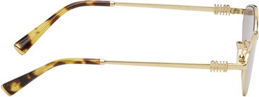 Слънчеви очила Miu Miu Miu Miu Miu Regard Sunglasses Кафяво | 0MU 56ZS 8056262329122, 4