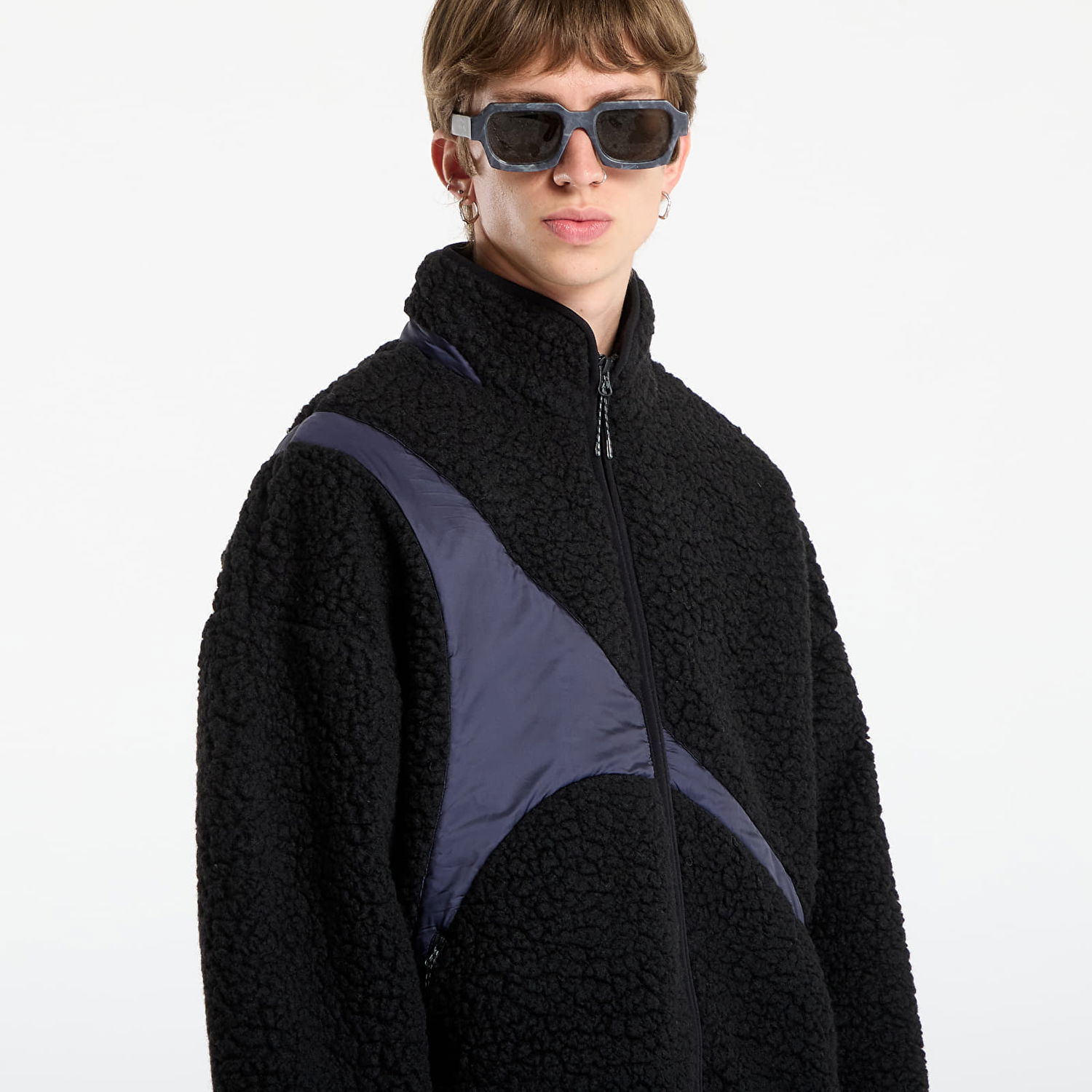 Яке A-COLD-WALL* A-COLD-WALL* Zonal Fleece Jacket Черно | ACWMH065 Black, 1
