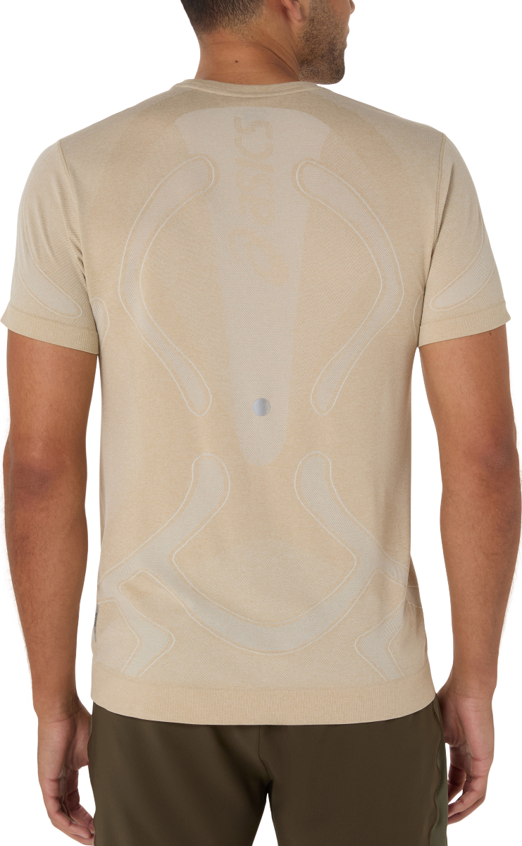 Тениска Asics Asics Road Seamless Short Sleeve T-Shirt Бежово | 2011d355-100, 1
