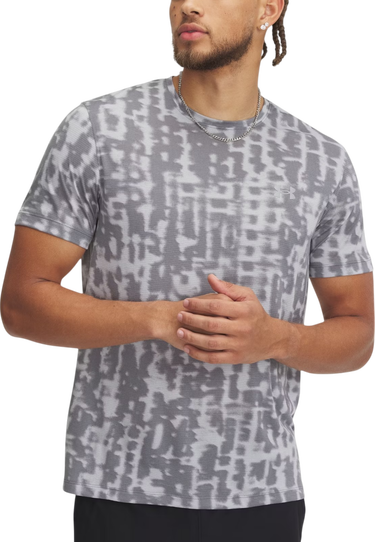 Тениска Under Armour Under Armour UA Launch Printed Short Sleeve T-Shirt Сиво | 1389687-011, 0