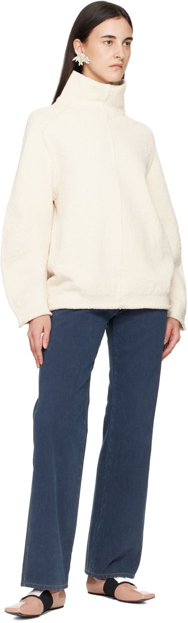 Обеци ISABEL MARANT Isabel Marant Loli Beaded Floral Earrings Бяло | BL0279FA-D1B17B, 3