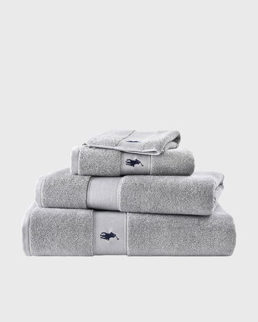 Домашен декор Polo by Ralph Lauren 70CMx140CM Bathing Towel Сиво | 1042940, 1