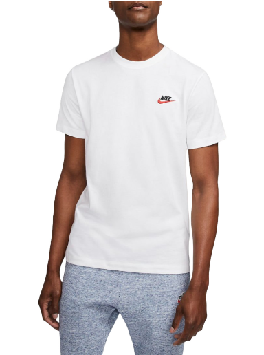 Тениска Nike Sportswear Club Tee Бяло | ar4997-100