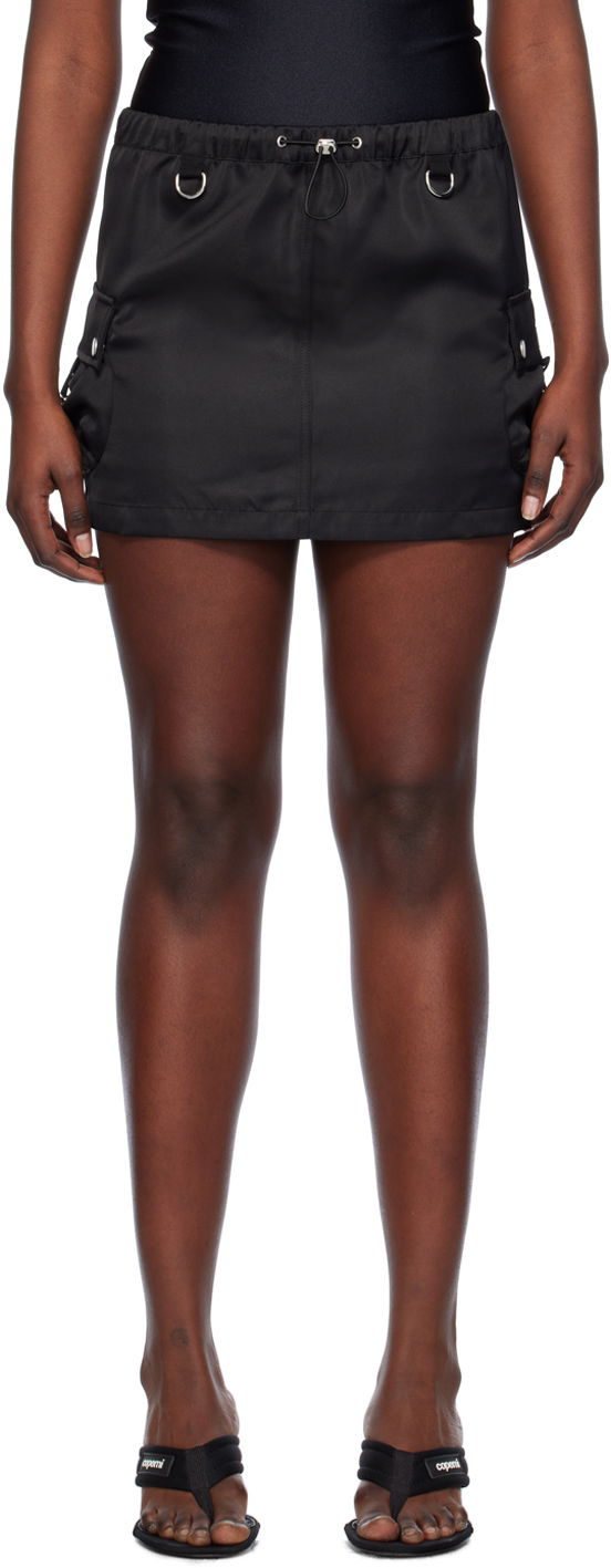 Пола Coperni Coperni Cargo Miniskirt Черно | COPJ49BIS828, 0
