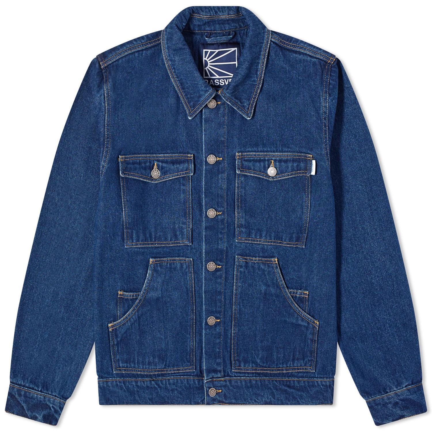 Яке PACCBET Typo Denim Тъмно синьо | PACC14J001-BLU, 0