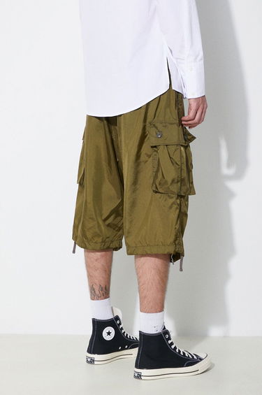 Къси панталони Engineered Garments Engineered Garments FA Cargo Shorts Зелено | OR276.DZ027, 2