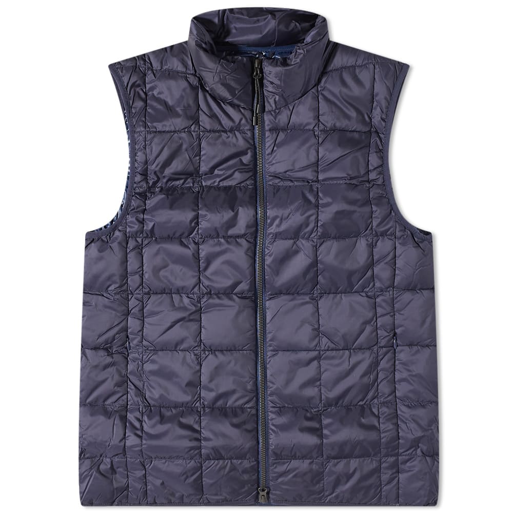 Жилетка TAION High Neck Zip Down Vest Тъмно синьо | TAION-002WZ-NVY, 0