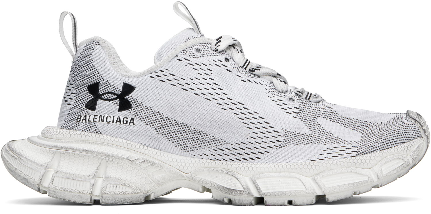 Кецове и обувки Balenciaga Under Armour Edition 3XL Knit Balenciaga Бяло | 814419W3XUA, 0