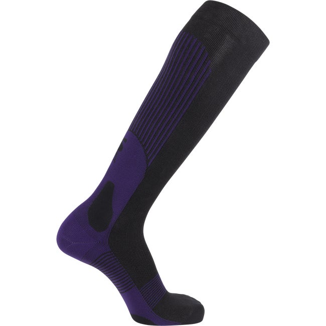 Чорапи Salomon Advanced Knee-High Compression Socks Лилаво | LC2624500, 0