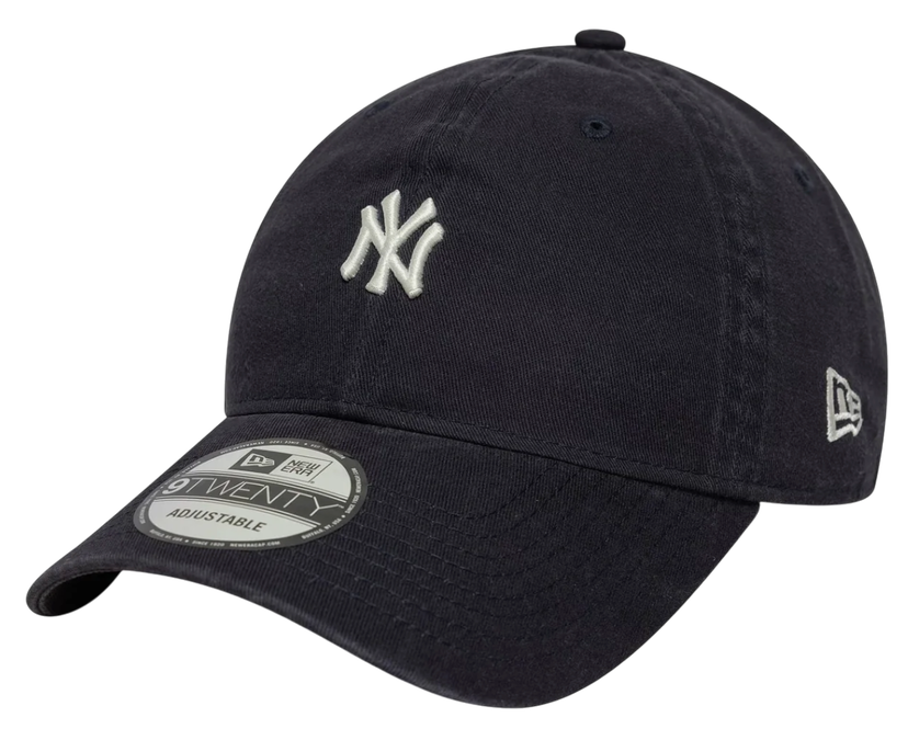 Шапка с козирка New Era MLB New York Yankees Mini Logo Washed 9Twenty Cap Тъмно синьо | 60667594-60667594